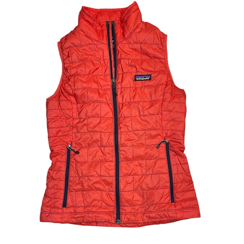 Patagonia Women's Nano Puff® Vest in French Red Quilted Size XS